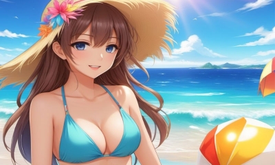 Bộ ảnh nude anime đẹp khoe vú to, mông khủng cực hot