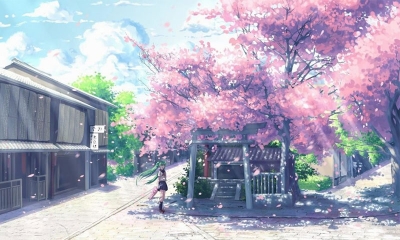 Top 70+ hoa anh đào anime buồn đẹp cho điện thoại và PC