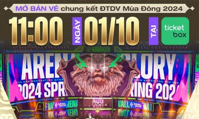 Vé chung kết ĐTDV Mùa Đông 2024 đã có mặt trên Ticketbox